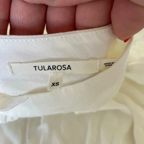 Revolve Tularosa white sweetie pie blouse - Picture 7 of 9